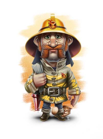 добровольный пожарный
