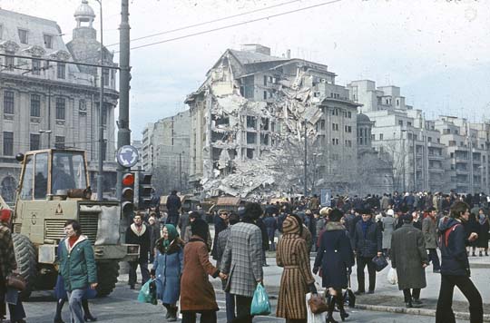 Землетрясение в Бухаресте