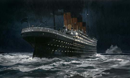 норвежцам предстал фантом Титаника