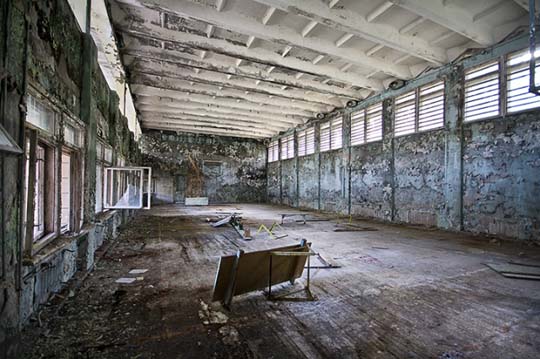 школа в Чернобыле