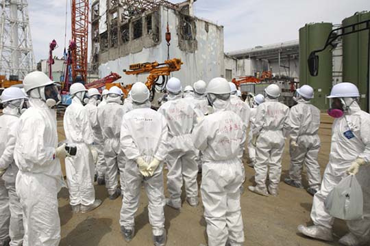 Ликвидация ЧС на атомной электростанции Фукусима-1